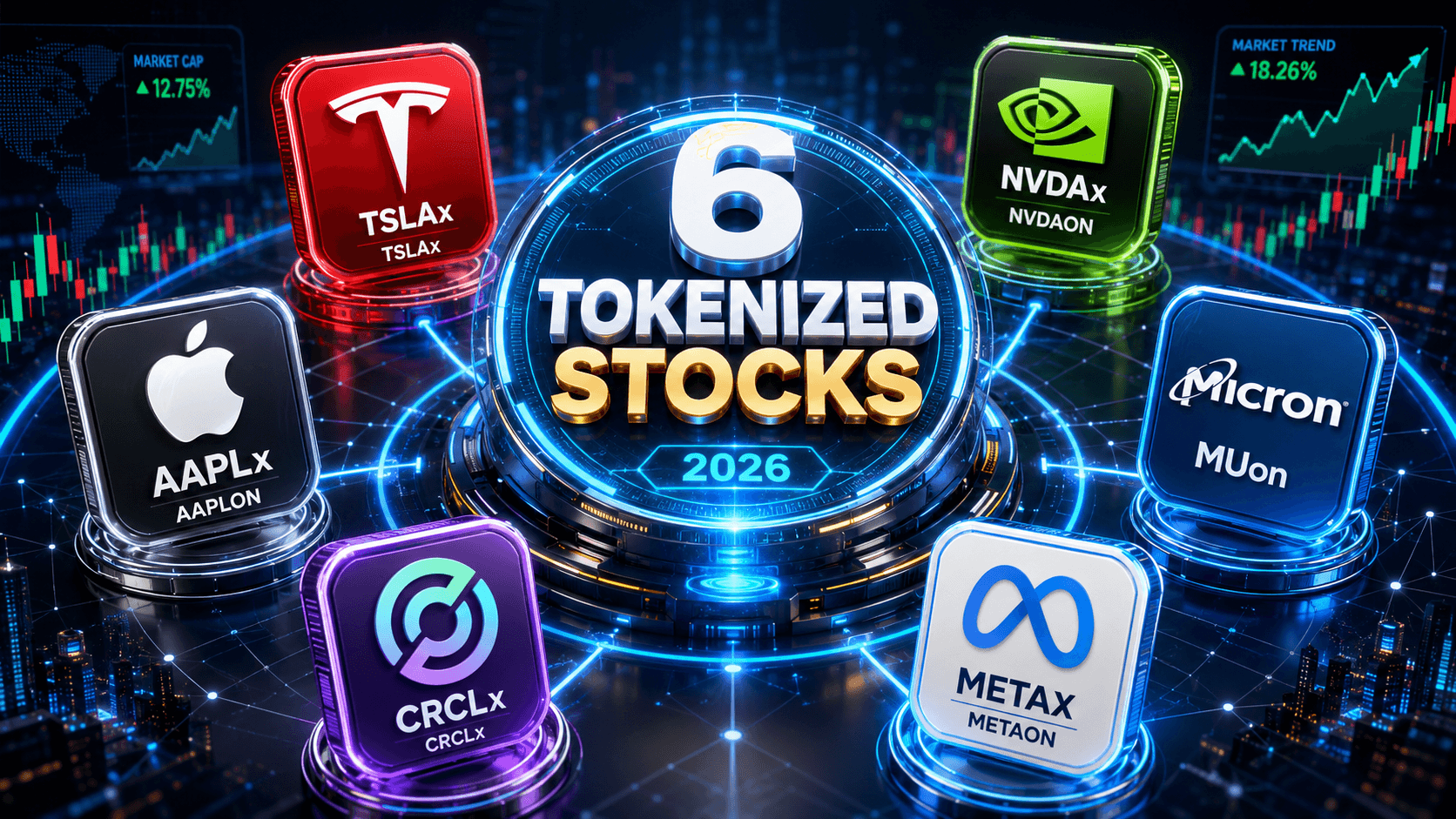 6 Tokenized Stock Paling Populer 2026: Tesla hingga NVIDIA