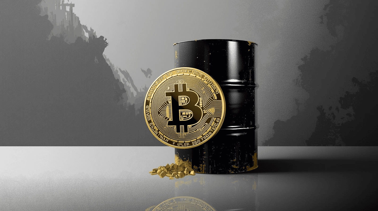 Bitcoin vs OIL