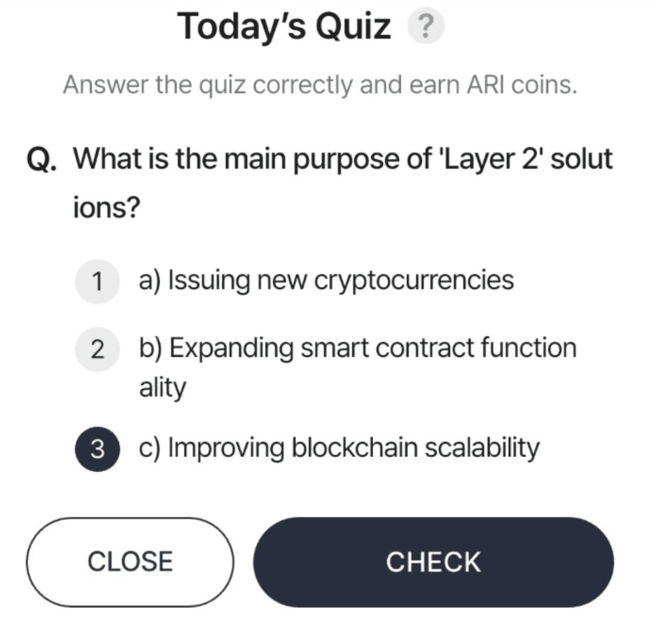 Ari Wallet Daily Quiz 7 September 2025