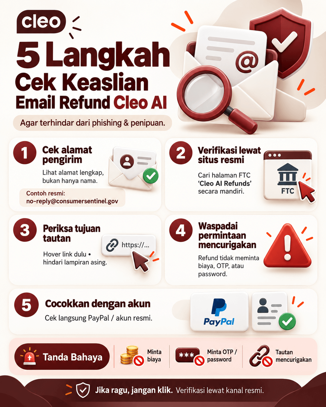 Cleo AI FTC Payment Email: Legitimate or a Scam? Check the Refund Schedule