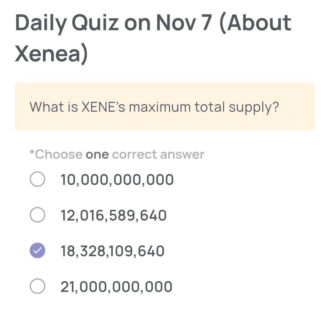 XENEA Wallet Daily Quiz 7 November.png