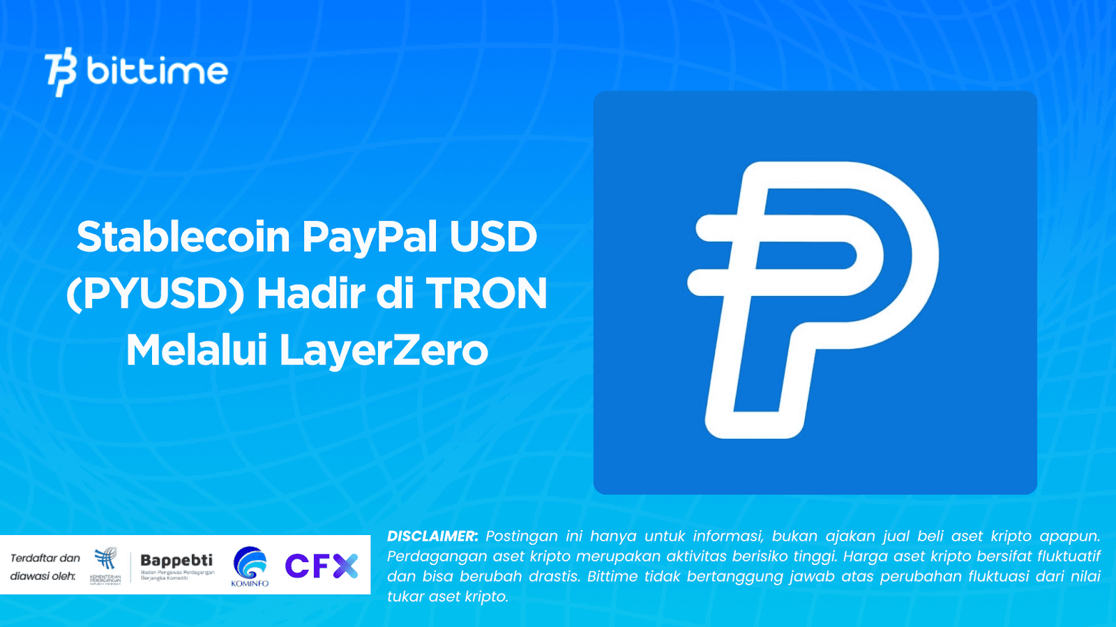 PayPal USD (PYUSD) Stablecoin Launches on TRON via LayerZero