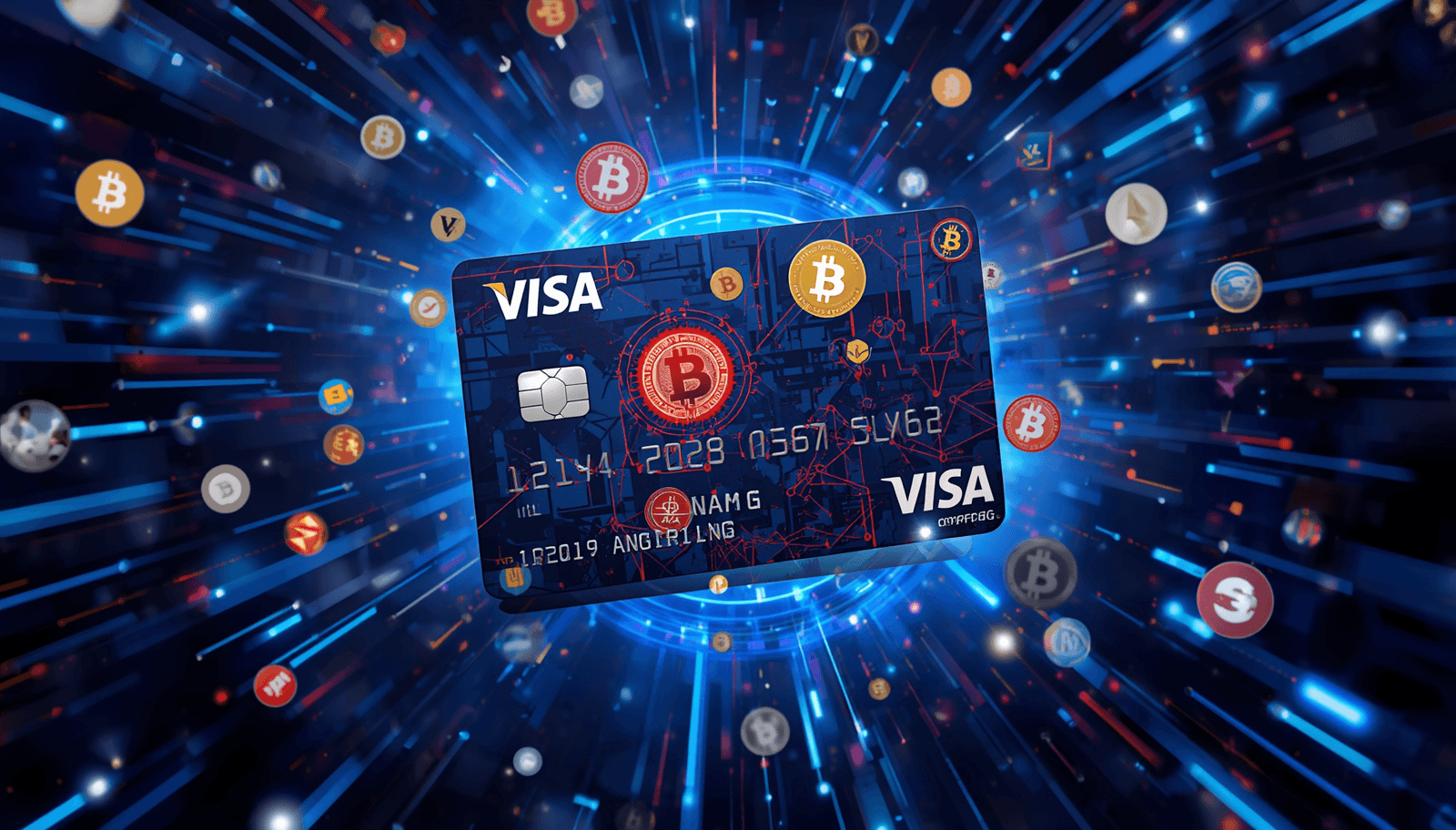 Visa Ambil 90% On-Chain Card Payments