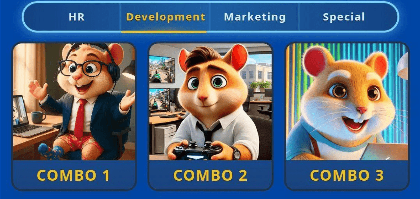 Hamster Kombat GameDev Heroes Daily Combo 13 - 14 September 2025