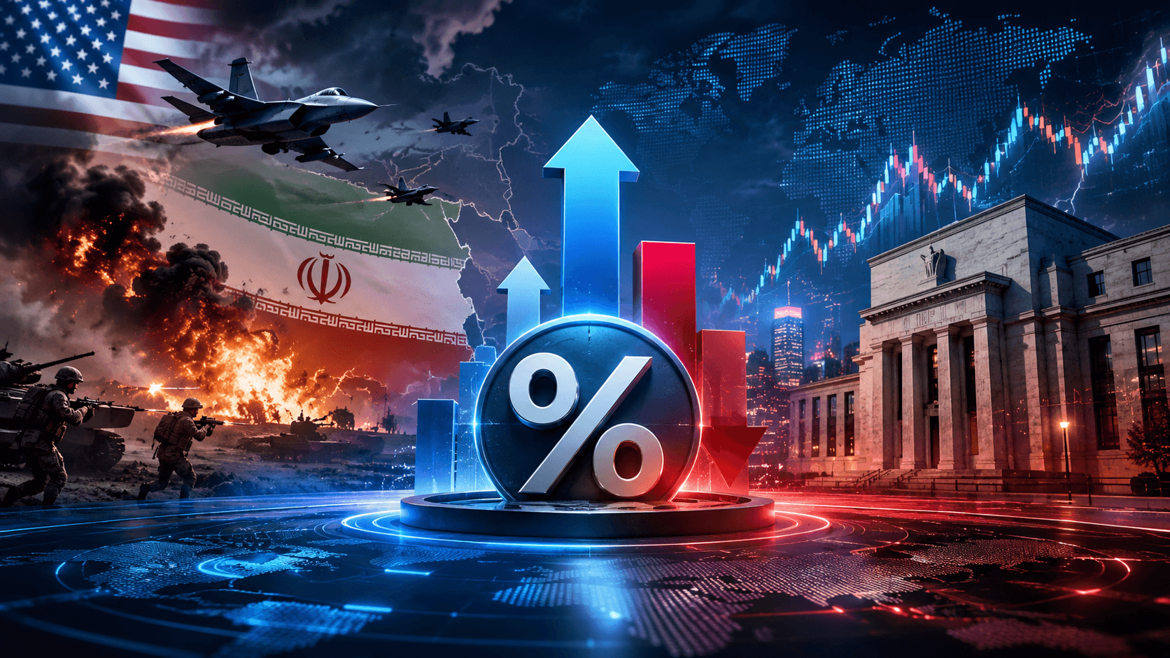 Harga Emas Turun Usai Serangan AS-Iran, Suku Bunga Naik?