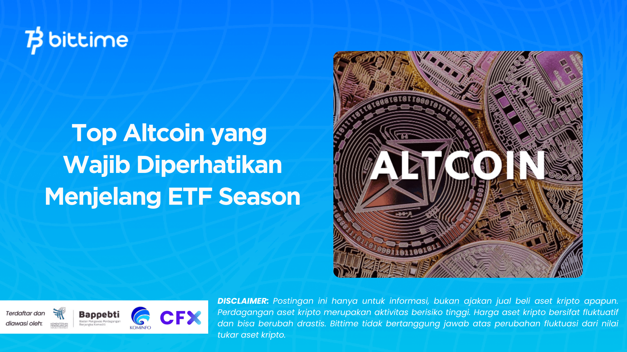 Top Altcoin yang Wajib Diperhatikan Menjelang ETF Season