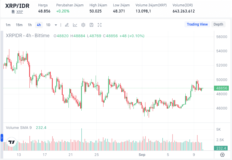 Grafik Harga XRP Hari Ini.png