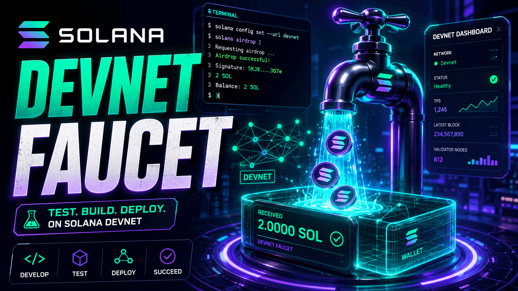 Apa Itu Solana Devnet Faucet?