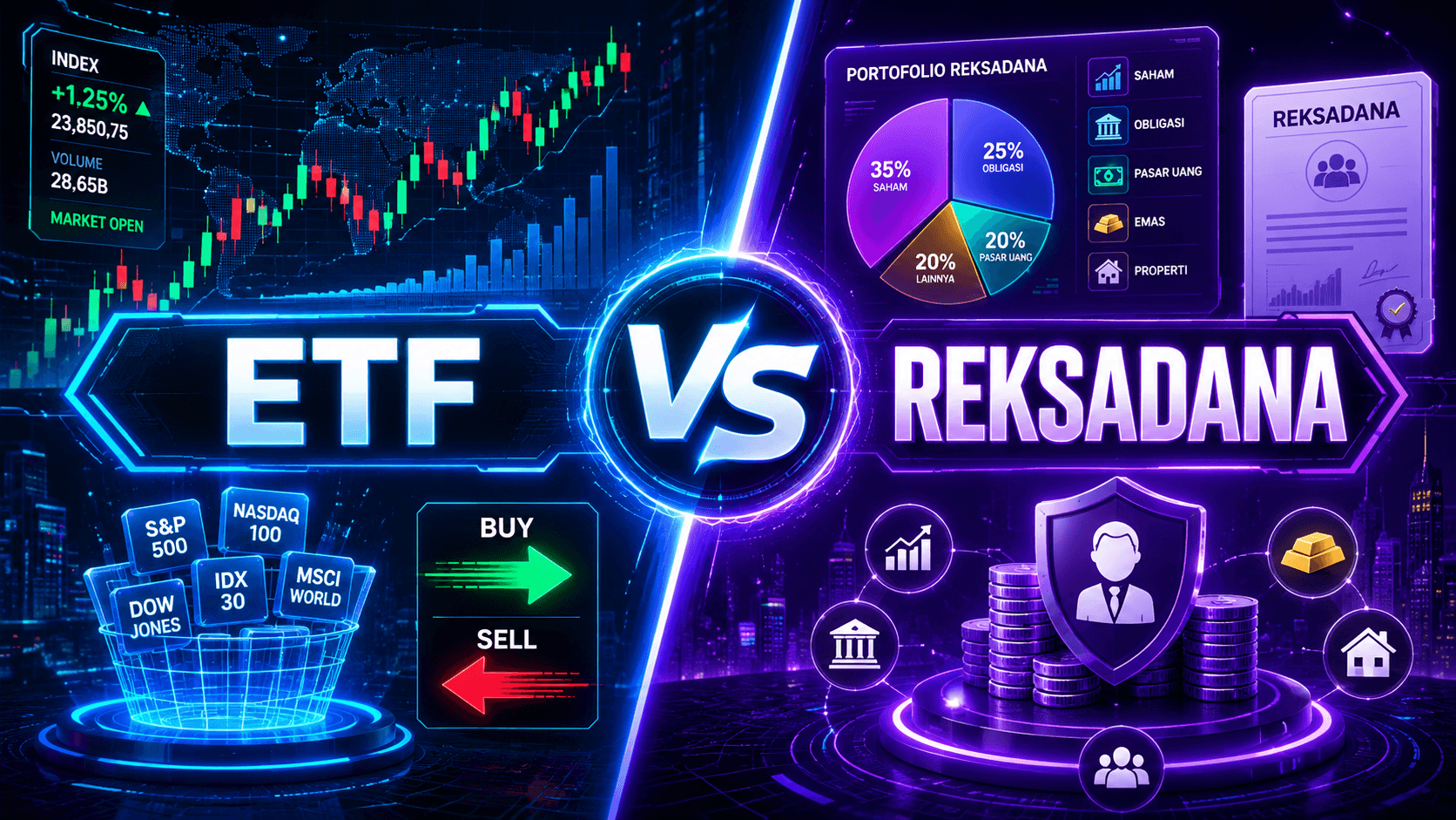 ETF vs reksadana