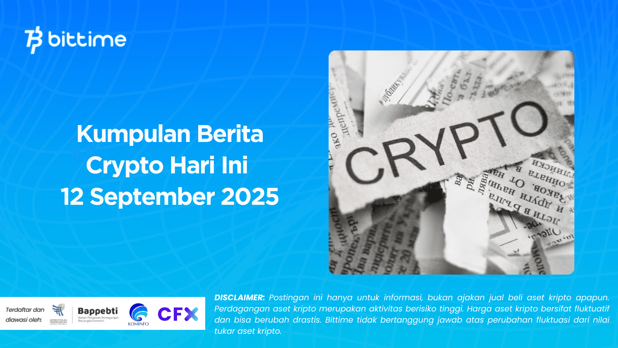 Today's Crypto News Highlights September 12, 2025