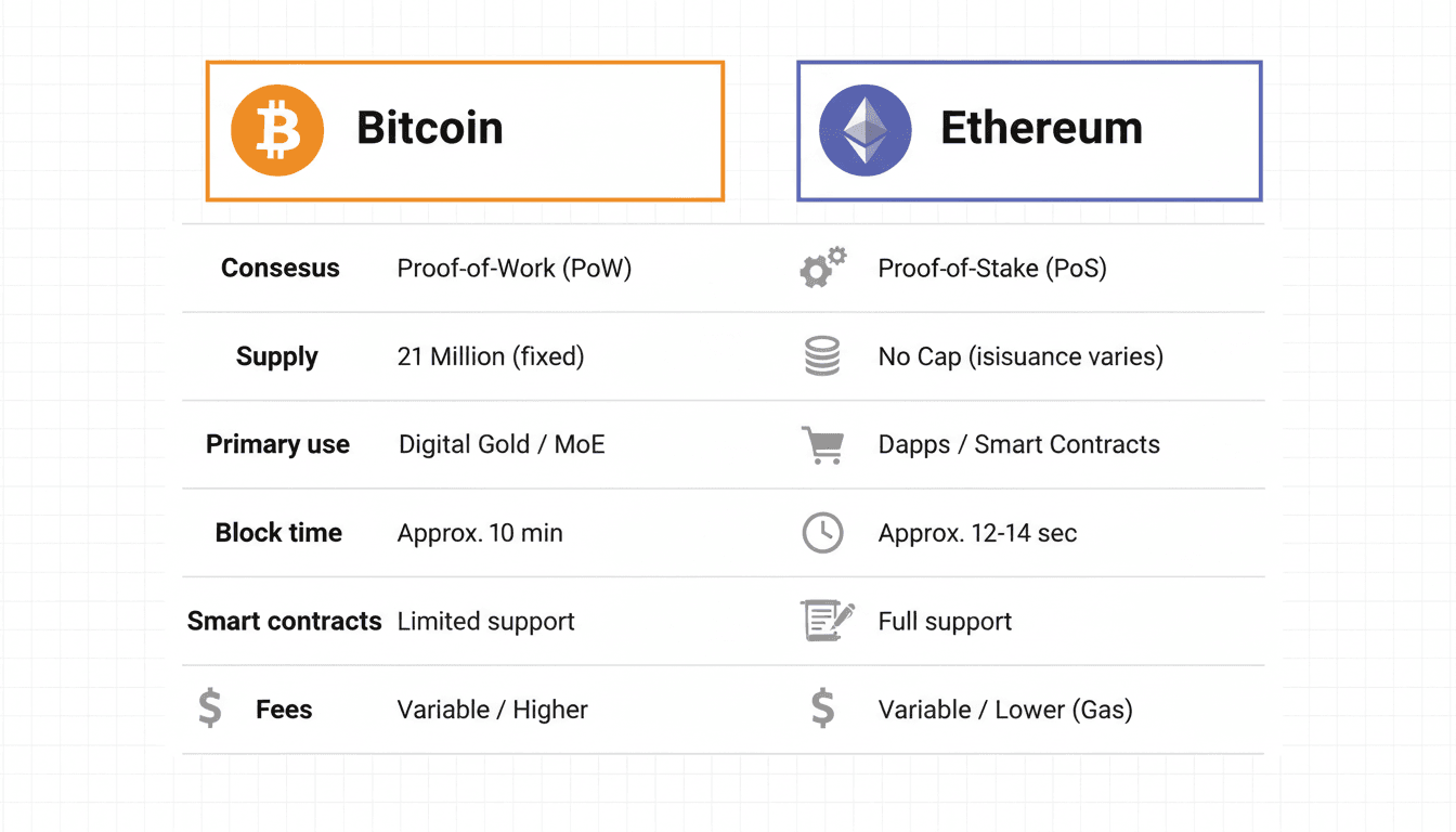 Ethereum vs Bitcoin di Q2