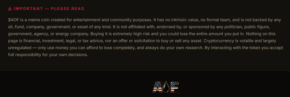 Apakah AOF (American Oil Fund) Legit?