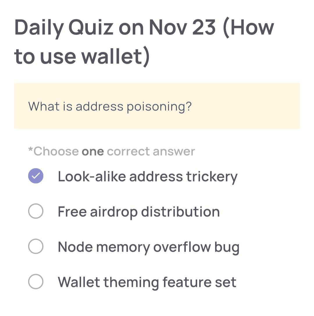 Xenea Wallet Daily Quiz 23 November.png