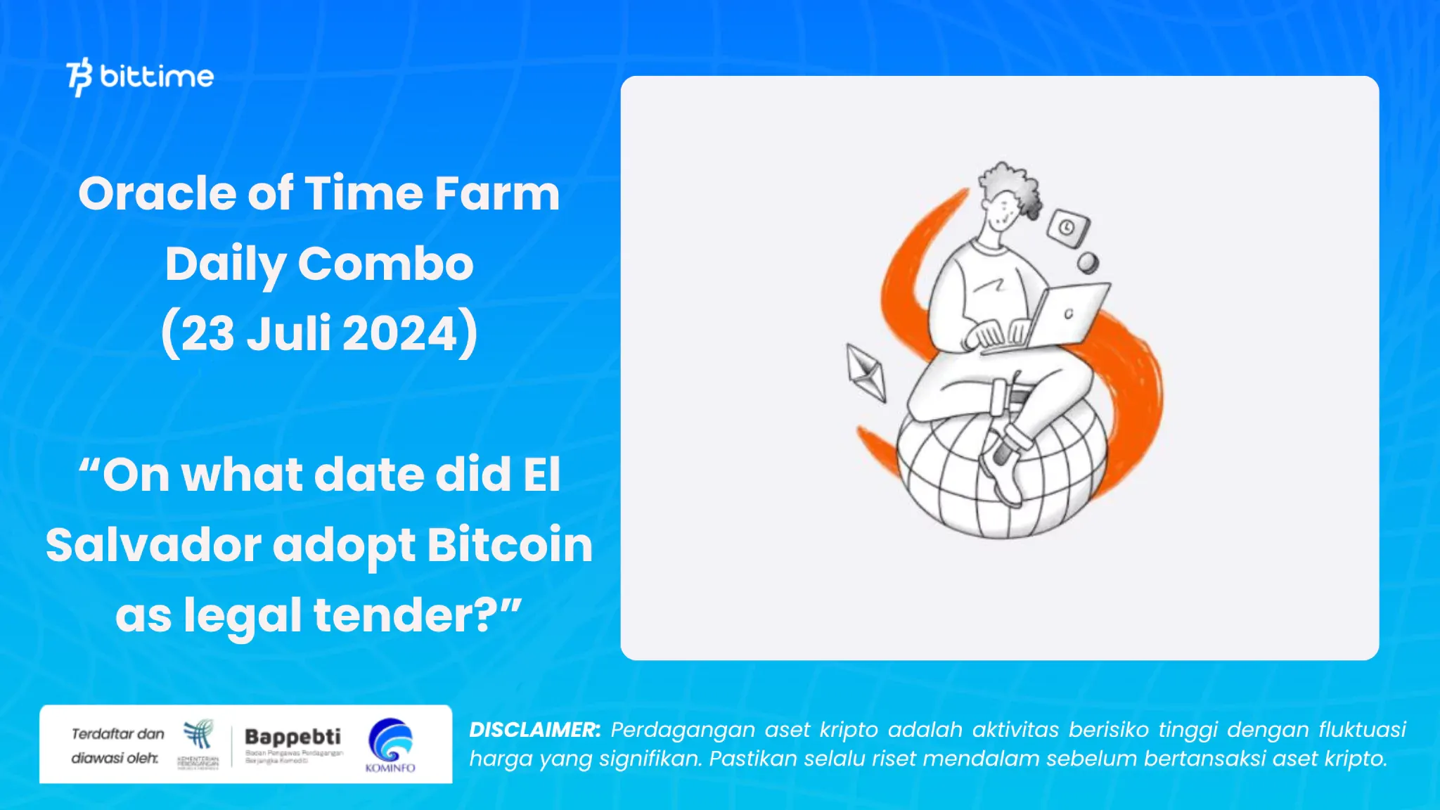 jawaban oracle of time farm daily combo 23 Juli - Bittime