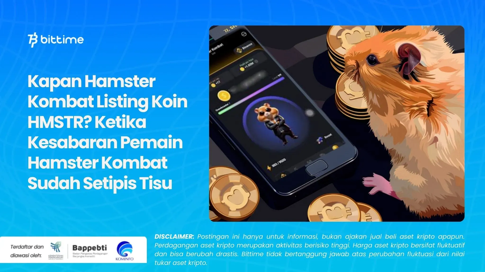 kapan hamster kombat listing koin HMSTR