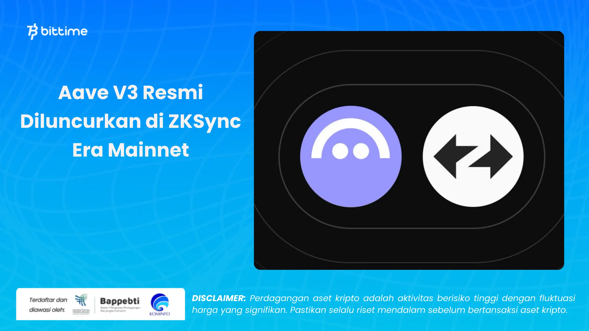 kolaborasi Aave dan ZKSync - Bittime.webp