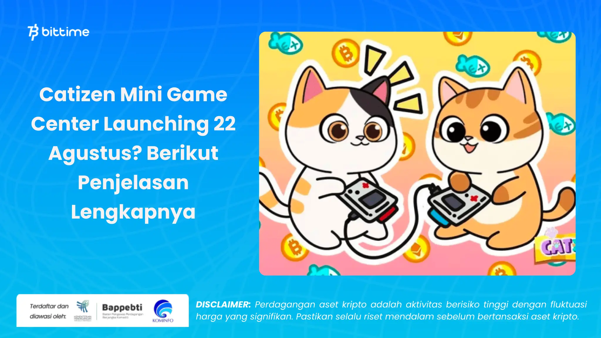 launching Catizen Mini Game Center - Bittime