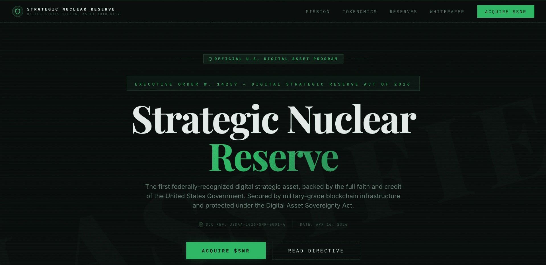 manfaat SNR untuk investor.