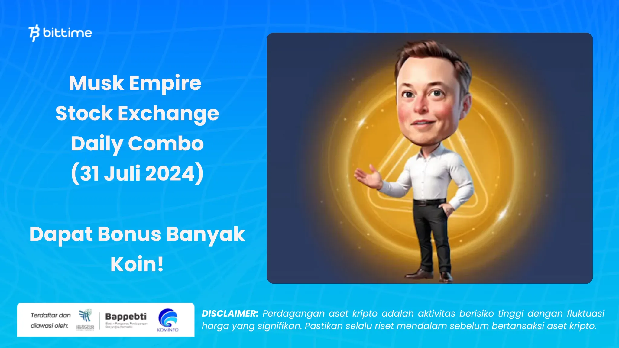 musk empire daily combo 31 juli - bittime