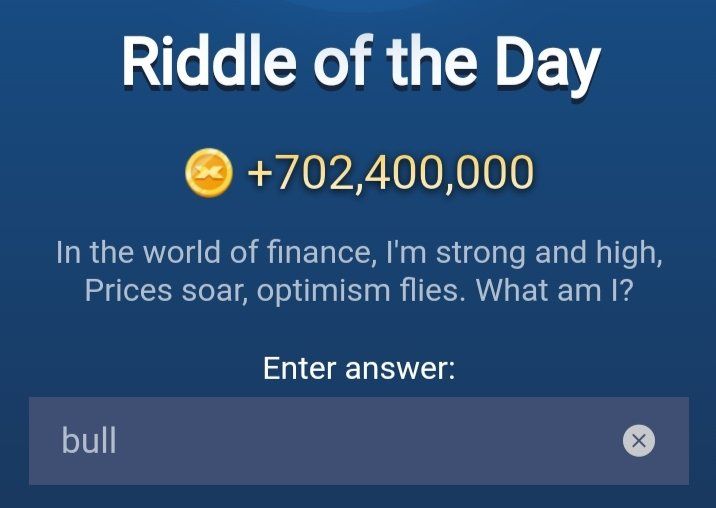 musk x empire riddel of the day 8 september, In the world of finance, I’m strong and high, Price soar, optimism flies. What am i?.jpeg