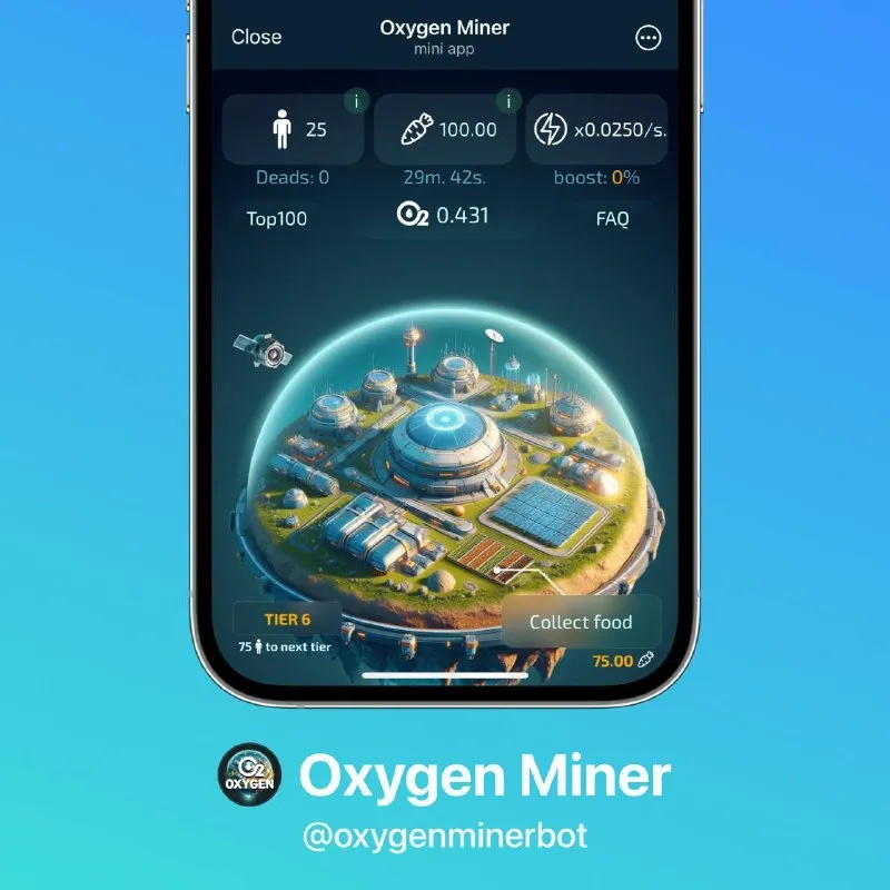 Apa Itu Oxygen Miner Game Telegram Trending yang Harus Dicoba