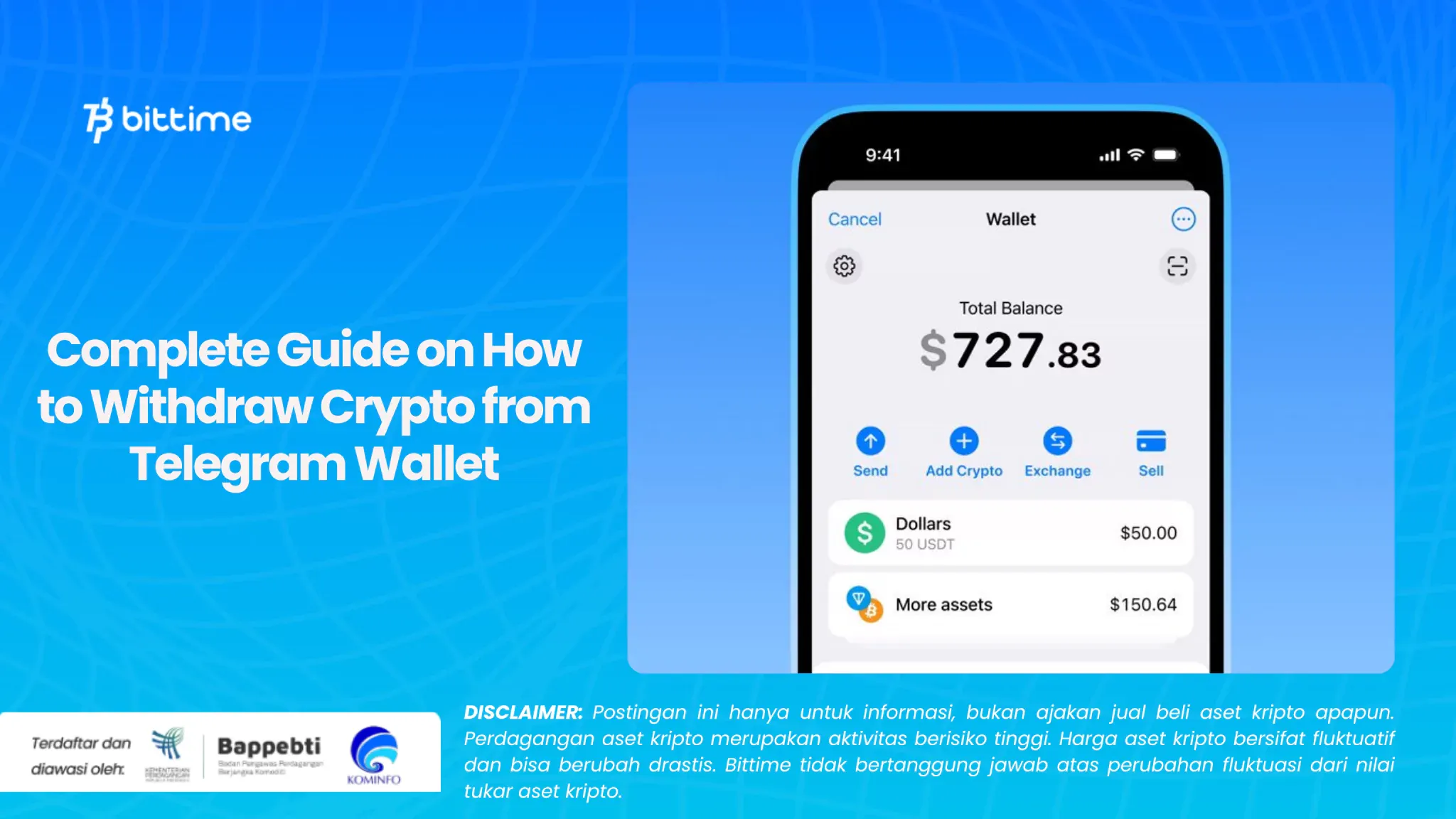   Panduan Lengkap Cara Withdraw Crypto dari Telegram Wallet