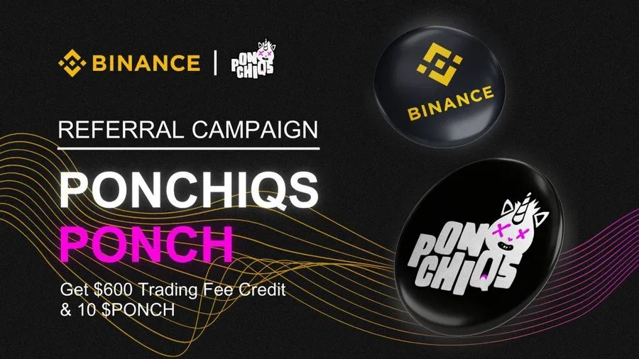 Ponchiqs Luncurkan $PONCH Referral Program X Binance