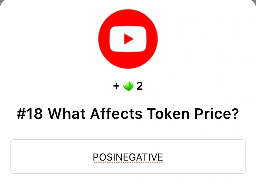 SEED YouTube Code 29 November What Affects Token Price