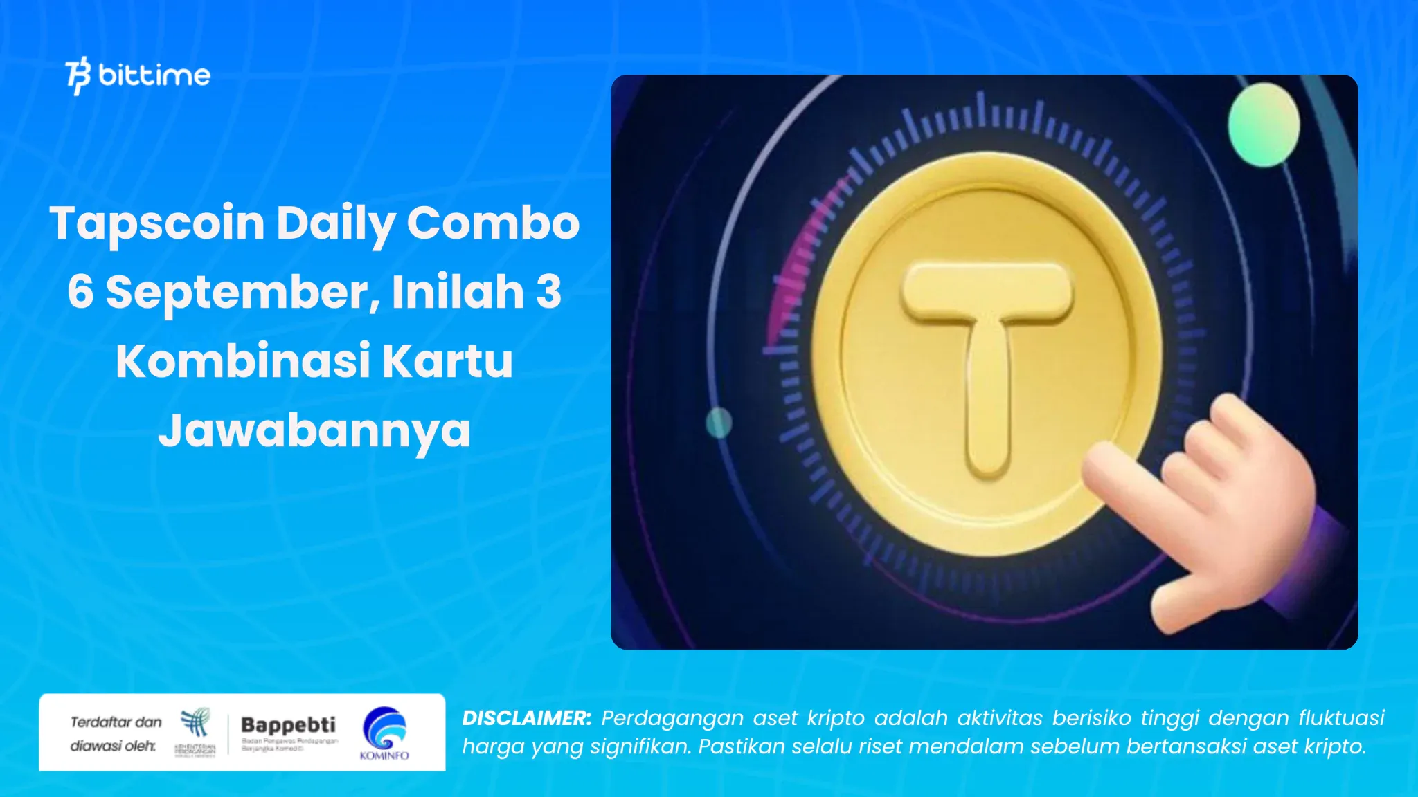 tapscoin daily combo 6 september - bittime