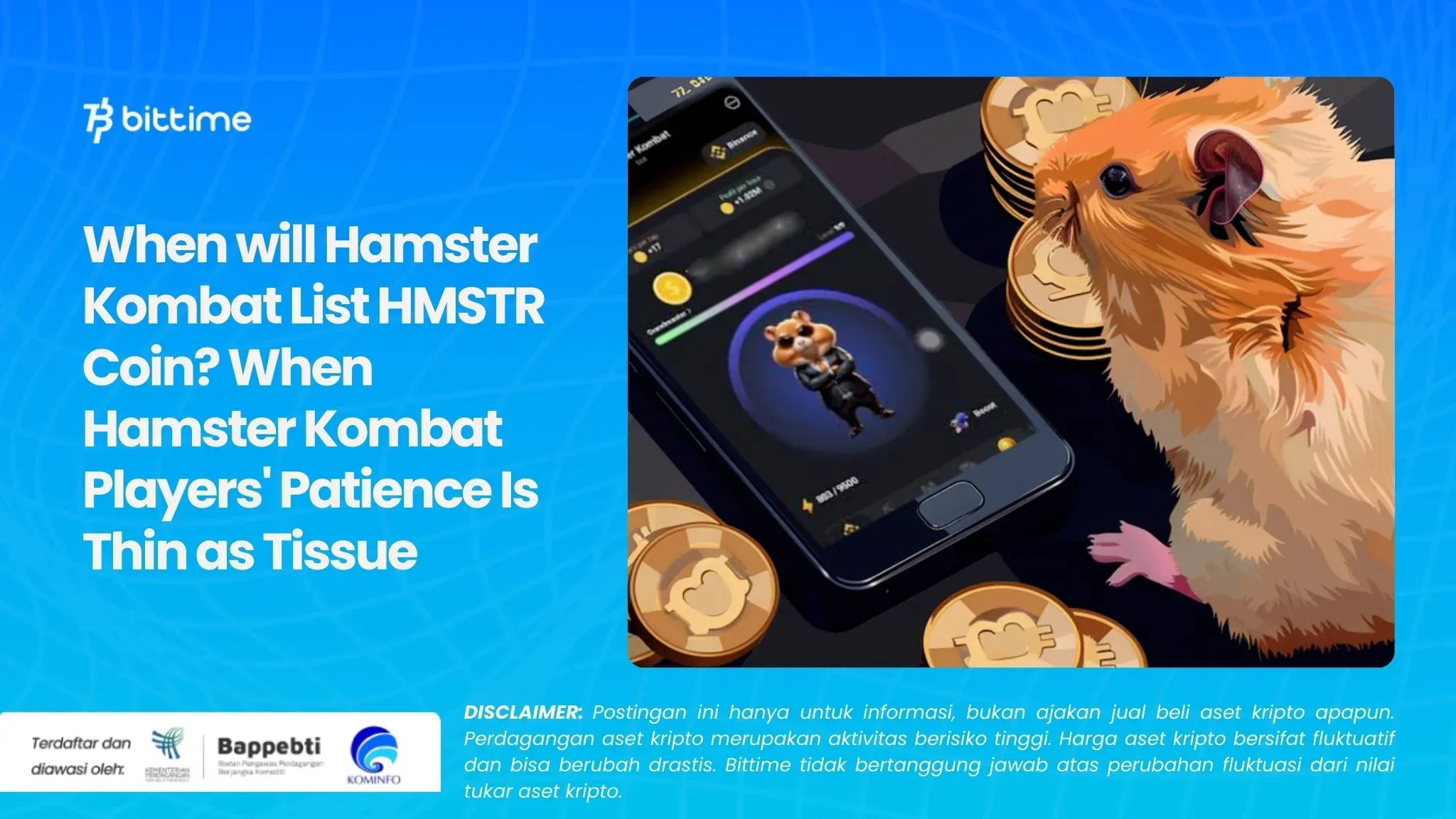 when hamster kombat listing HMSTR coin