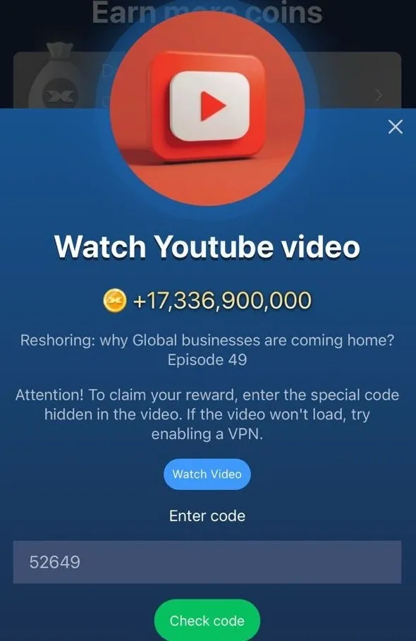 Kumpulan Jawaban Lengkap X Empire YouTube Code Terbaru Episode 1 - 49