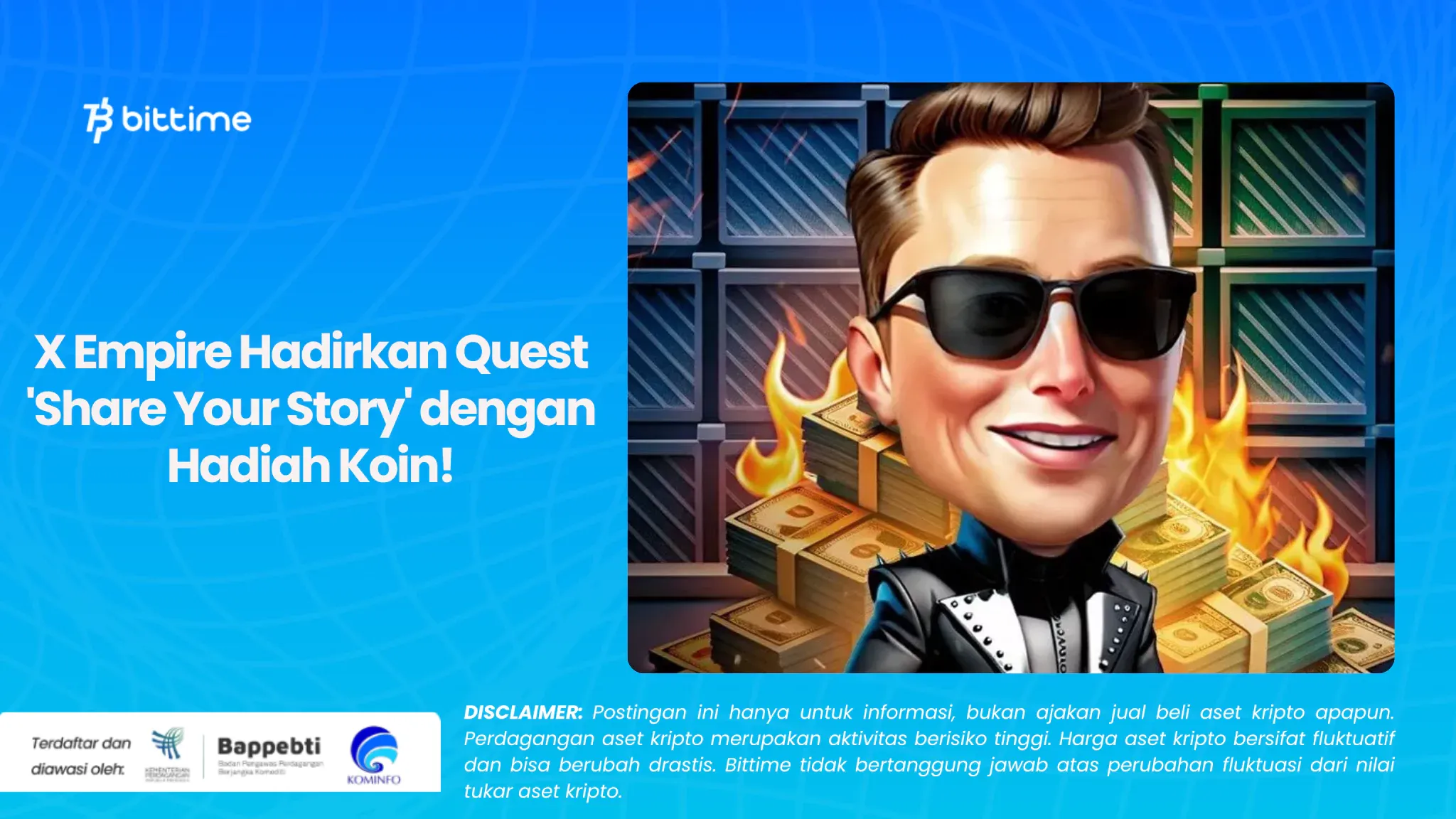 X Empire Hadirkan Quest 'Share Your Story' dengan Hadiah Koin!